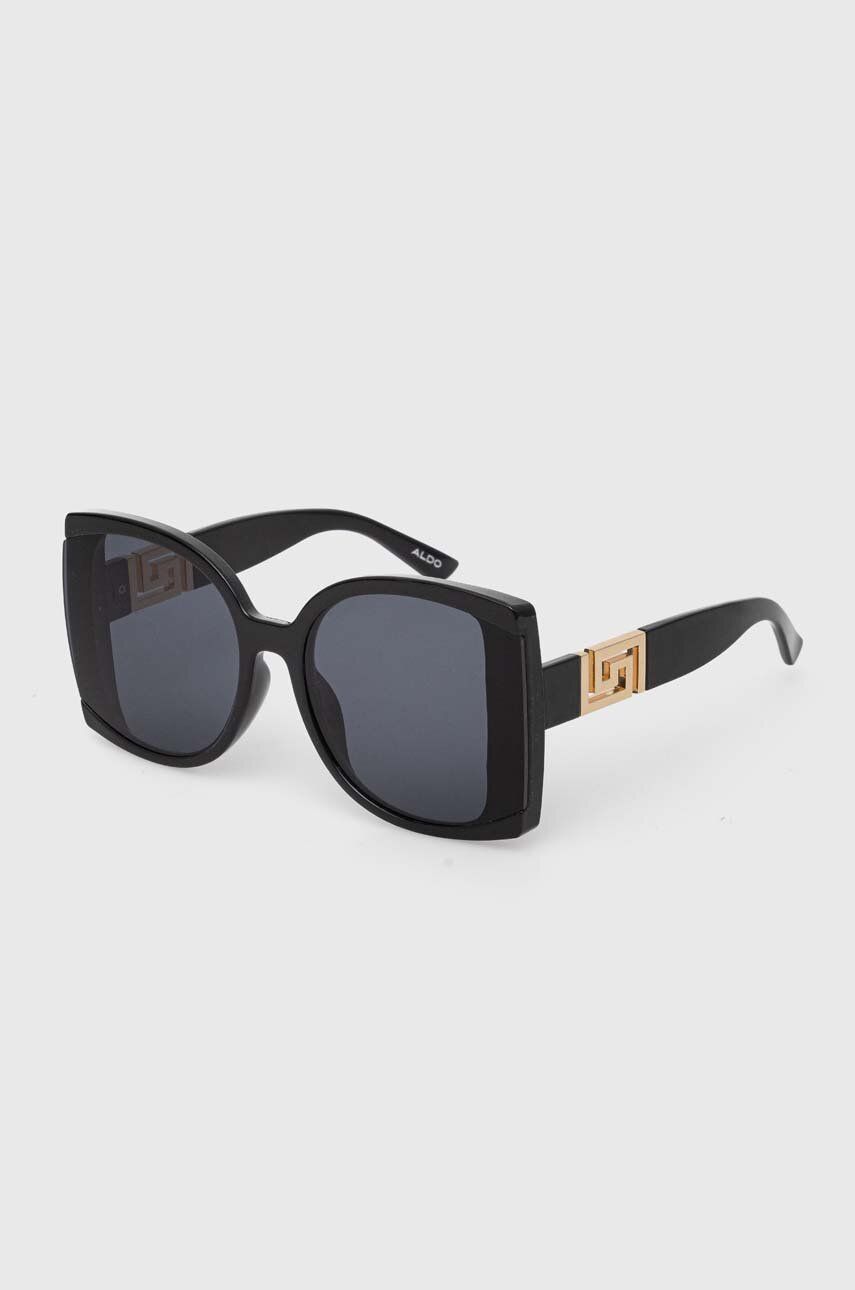 Aldo ochelari de soare HILDAGARDE femei, culoarea negru, HILDAGARDE.970 Aldo ochelari de soare HILDAGARDE femei, culoarea negru, HILDAGARDE.970