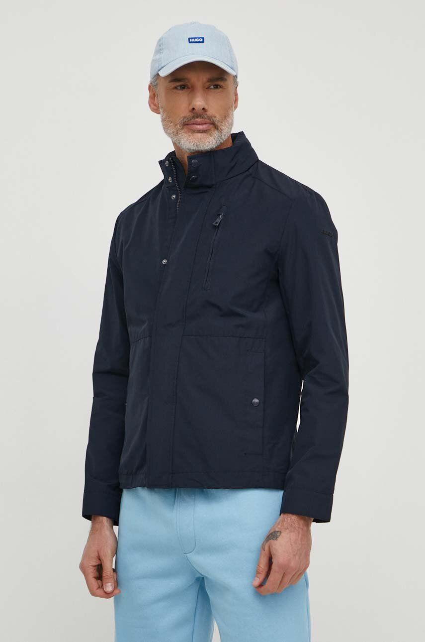Geox geaca M4520C-T2473 M VINCIT barbati, culoarea albastru marin, de tranzitie Geox geaca M4520C-T2473 M VINCIT barbati, culoarea albastru marin, de tranzitie