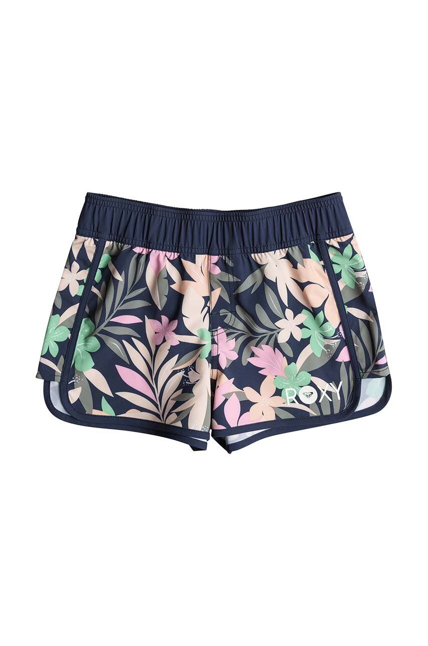 Roxy pantaloni scurti copii GOOD WAVESNLY culoarea negru, modelator Roxy pantaloni scurti copii GOOD WAVESNLY culoarea negru, modelator