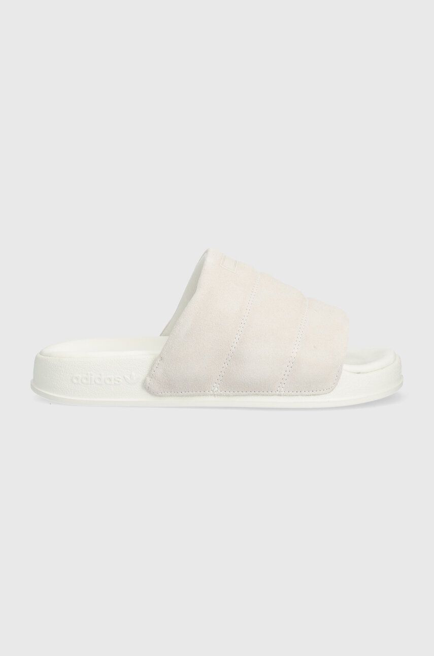 adidas Originals papuci Adilette Essential femei, culoarea alb, IF3575 adidas Originals papuci Adilette Essential femei, culoarea alb, IF3575