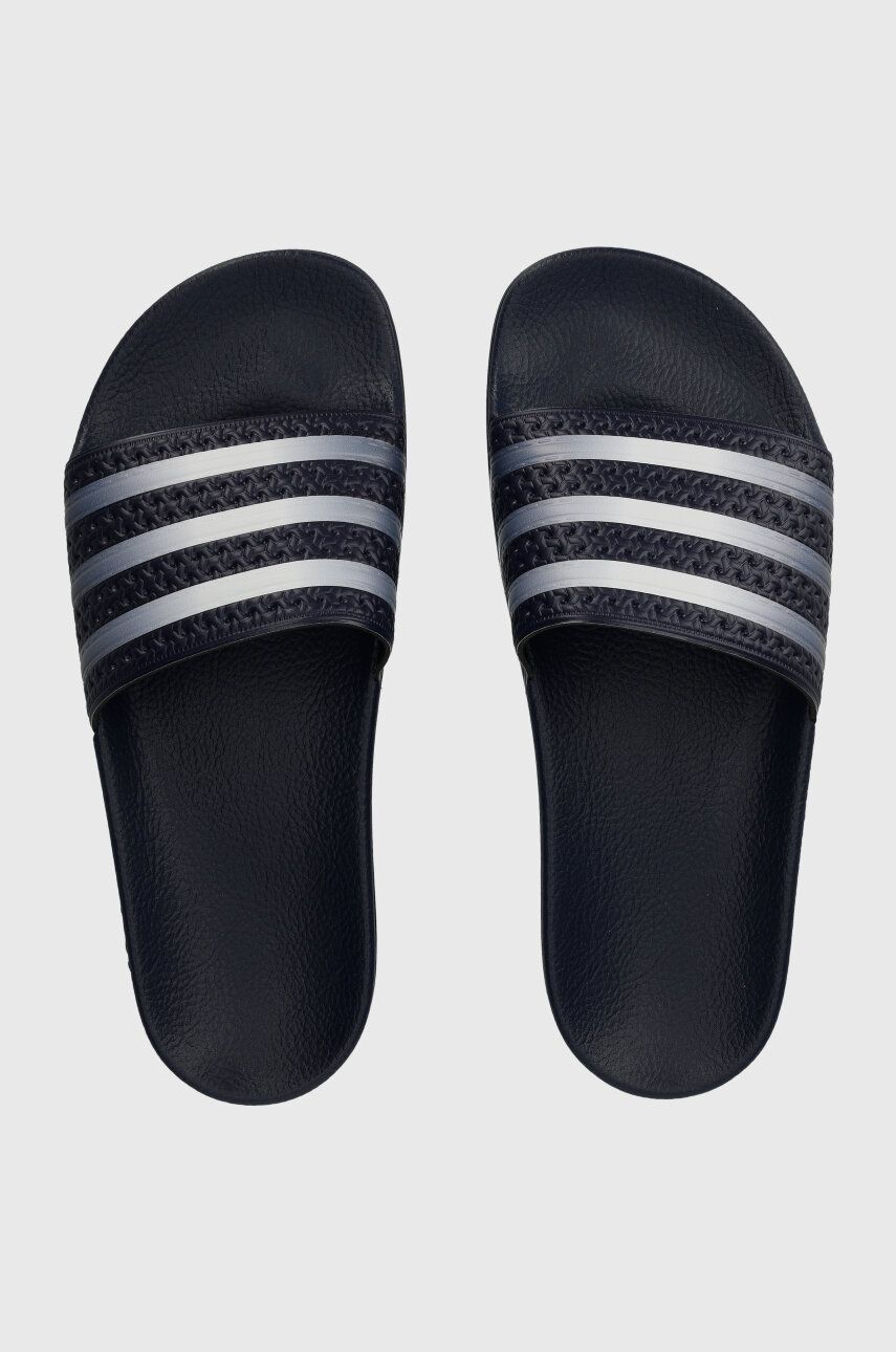 adidas Originals papuci Adilette barbati, culoarea albastru marin, IF3703 adidas Originals papuci Adilette barbati, culoarea albastru marin, IF3703