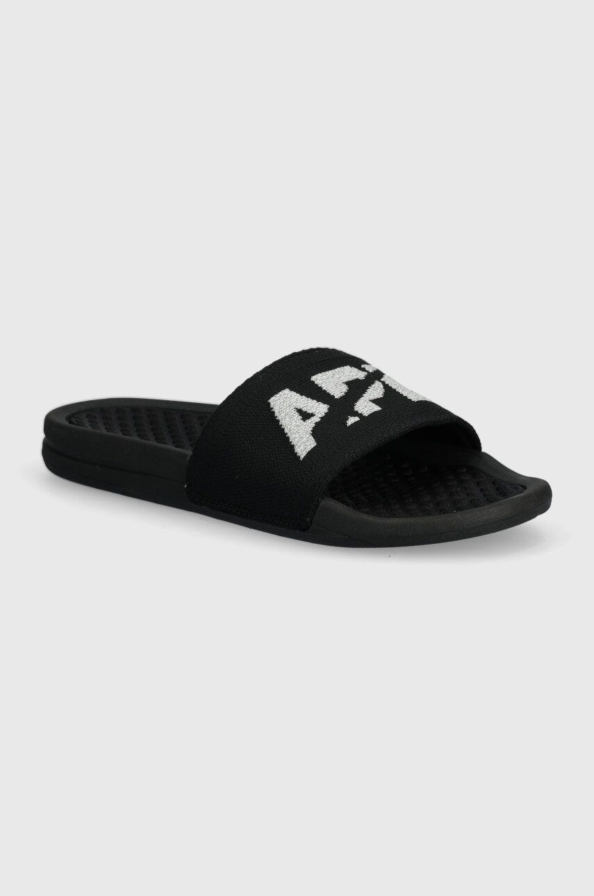 APL Athletic Propulsion Labs papuci TECHLOOM SLIDE femei, culoarea negru APL Athletic Propulsion Labs papuci TECHLOOM SLIDE femei, culoarea negru
