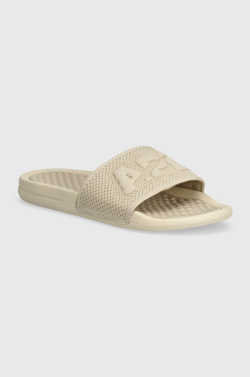 APL Athletic Propulsion Labs papuci TECHLOOM SLIDE femei, culoarea bej APL Athletic Propulsion Labs papuci TECHLOOM SLIDE femei, culoarea bej