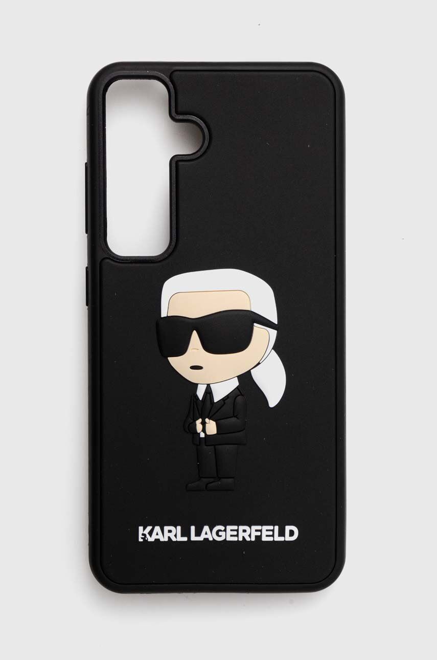 Karl Lagerfeld Husă pentru telefon S24 S921 culoarea negru Karl Lagerfeld Husă pentru telefon S24 S921 culoarea negru
