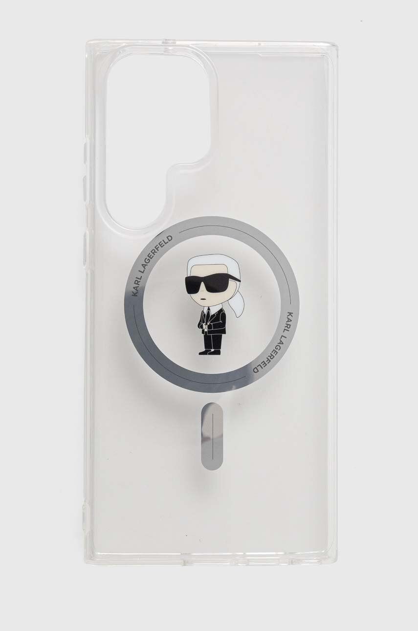 Karl Lagerfeld Husă pentru telefon S23 Ultra S918 culoarea transparent Karl Lagerfeld Husă pentru telefon S23 Ultra S918 culoarea transparent