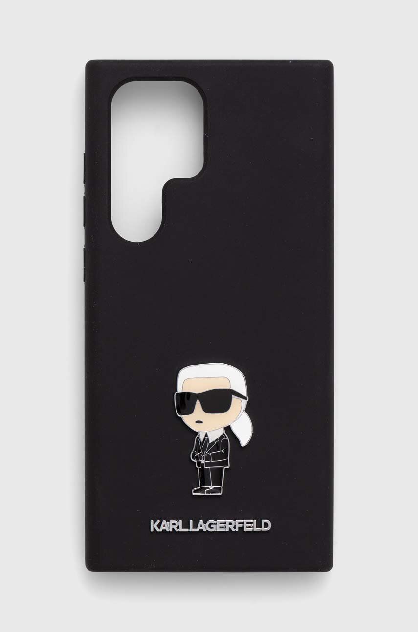 Karl Lagerfeld Husă pentru telefon S23 Ultra S918 culoarea negru Karl Lagerfeld Husă pentru telefon S23 Ultra S918 culoarea negru