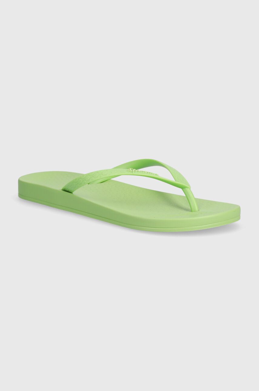 Ipanema slapi ANAT COLORS femei, culoarea verde, cu toc plat, 82591-AQ594 Ipanema slapi ANAT COLORS femei, culoarea verde, cu toc plat, 82591-AQ594
