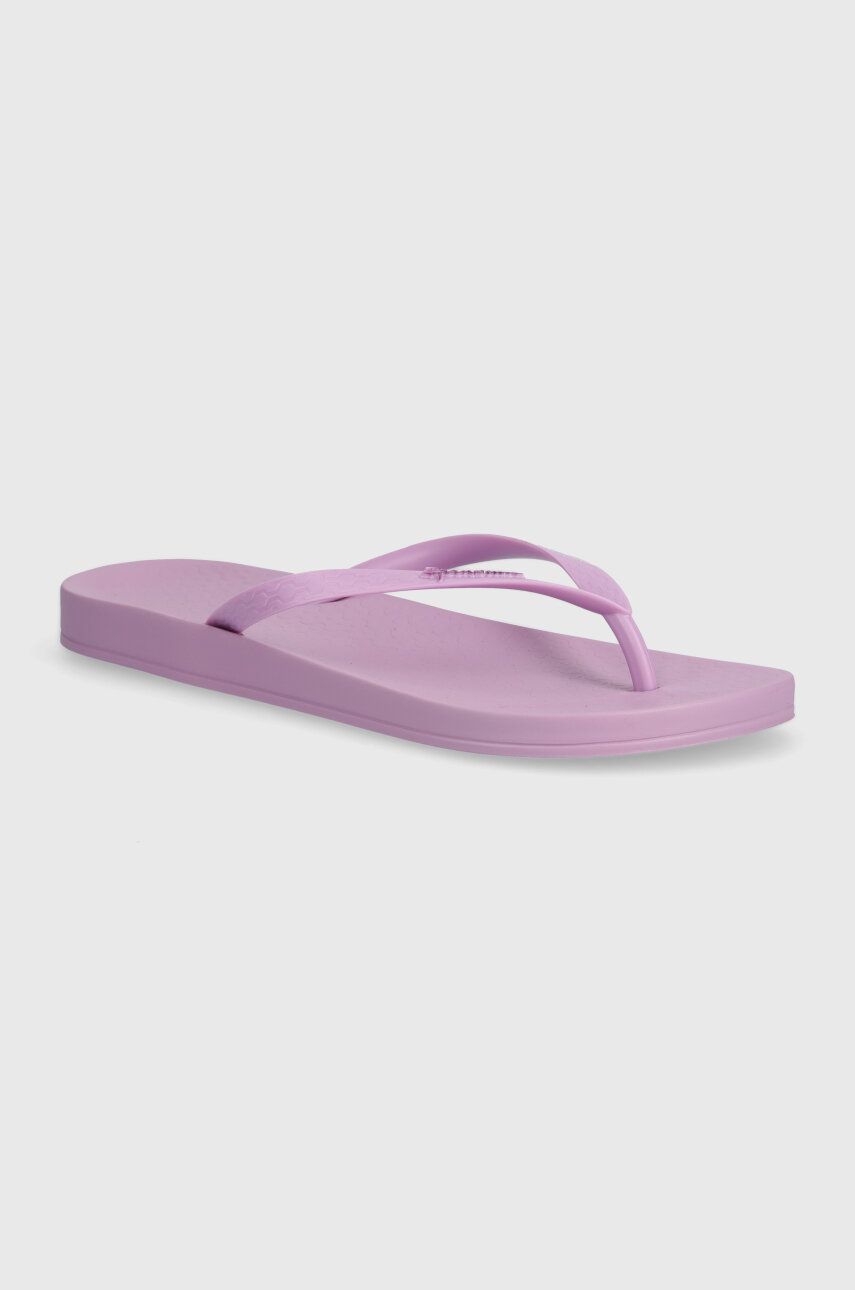 Ipanema slapi ANAT COLORS femei, culoarea violet, cu toc plat, 82591-AQ602 Ipanema slapi ANAT COLORS femei, culoarea violet, cu toc plat, 82591-AQ602
