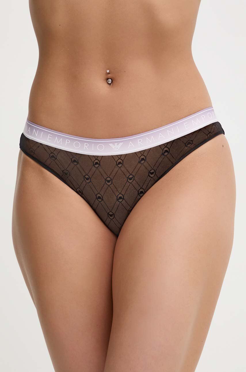 Emporio Armani Underwear chiloti culoarea negru, 162525 4R205 Emporio Armani Underwear chiloti culoarea negru, 162525 4R205