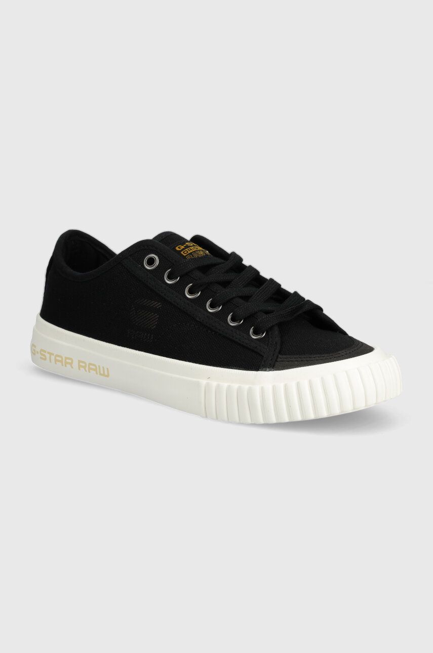 G-Star Raw tenisi DECK BSC W femei, culoarea negru, 2411073504.BLK G-Star Raw tenisi DECK BSC W femei, culoarea negru, 2411073504.BLK