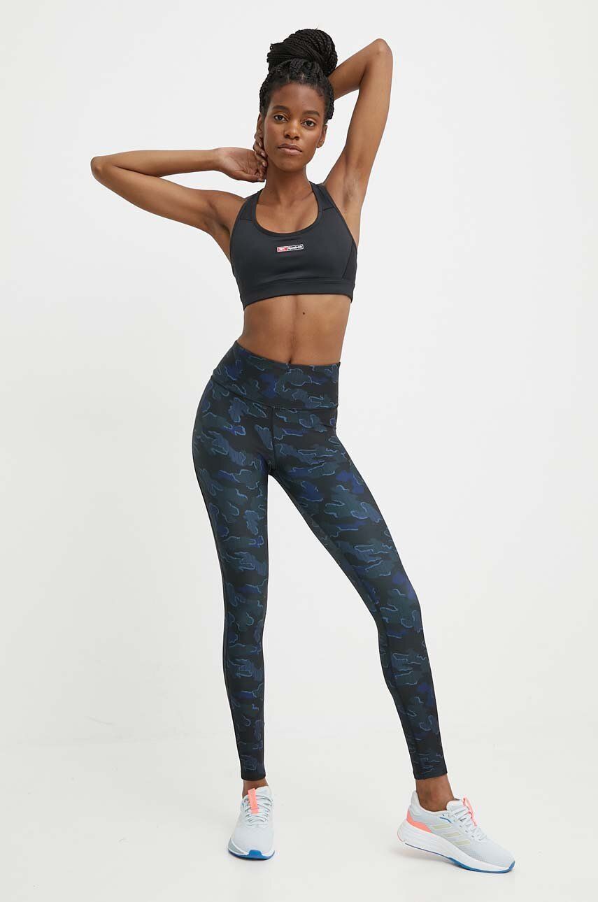 Reebok leggins de antrenament Identity Training culoarea negru, modelator, 100075419 Reebok leggins de antrenament Identity Training culoarea negru, modelator, 100075419