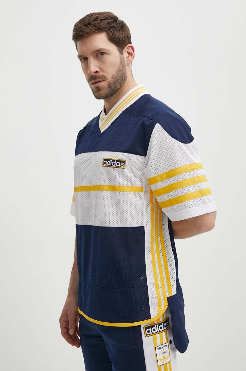 adidas Originals tricou barbati, culoarea albastru marin, modelator, IU2361 adidas Originals tricou barbati, culoarea albastru marin, modelator, IU2361