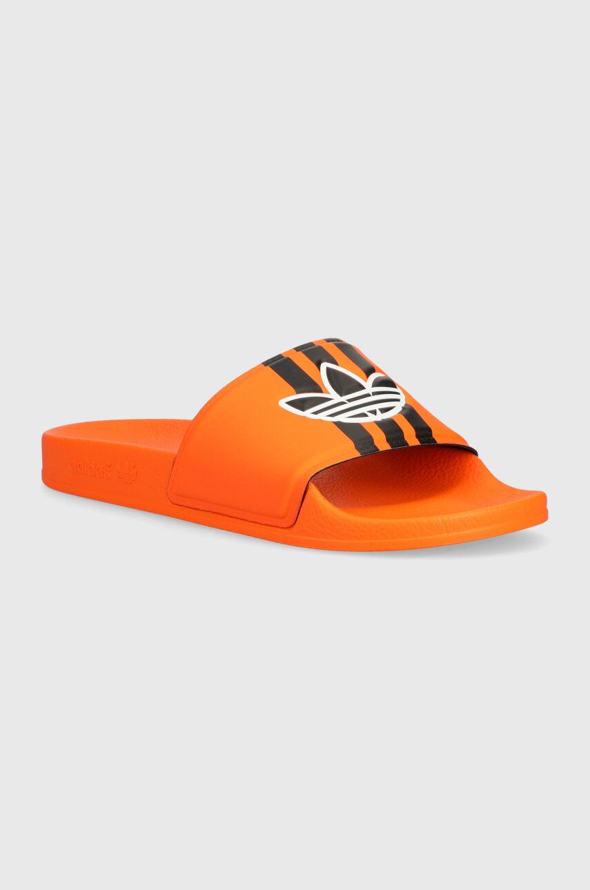 adidas Originals papuci Adilette barbati, culoarea portocaliu, ID5788 adidas Originals papuci Adilette barbati, culoarea portocaliu, ID5788