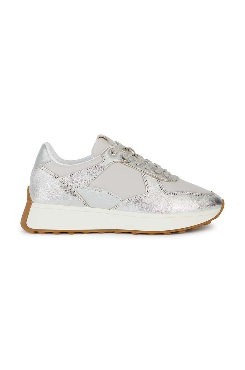 Geox sneakers D AMABEL A culoarea argintiu, D45MDA 0BVFU C0898 Geox sneakers D AMABEL A culoarea argintiu, D45MDA 0BVFU C0898