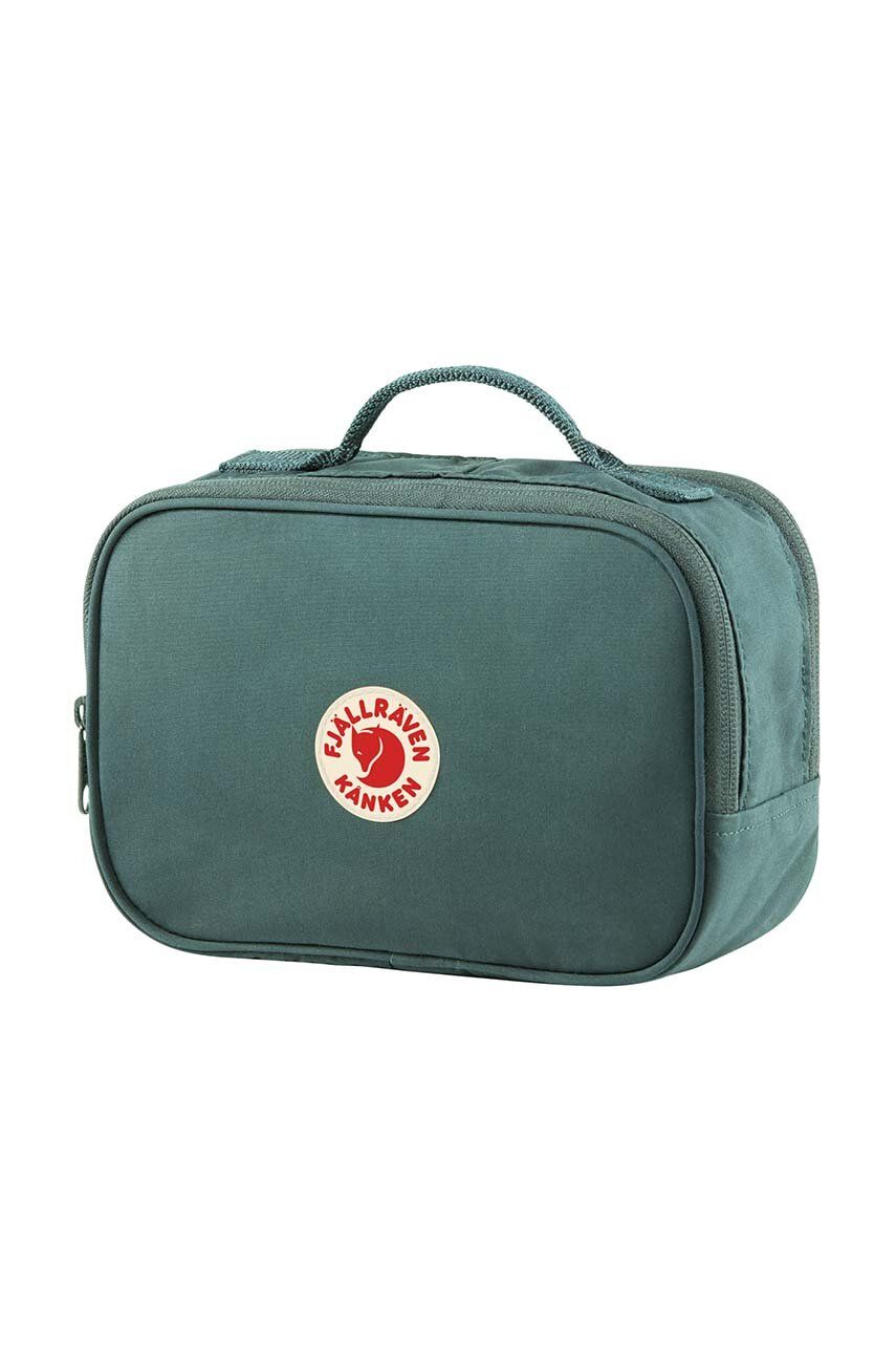 Fjallraven portfard Kanken Toiletry Bag culoarea turcoaz, F23784 Fjallraven portfard Kanken Toiletry Bag culoarea turcoaz, F23784