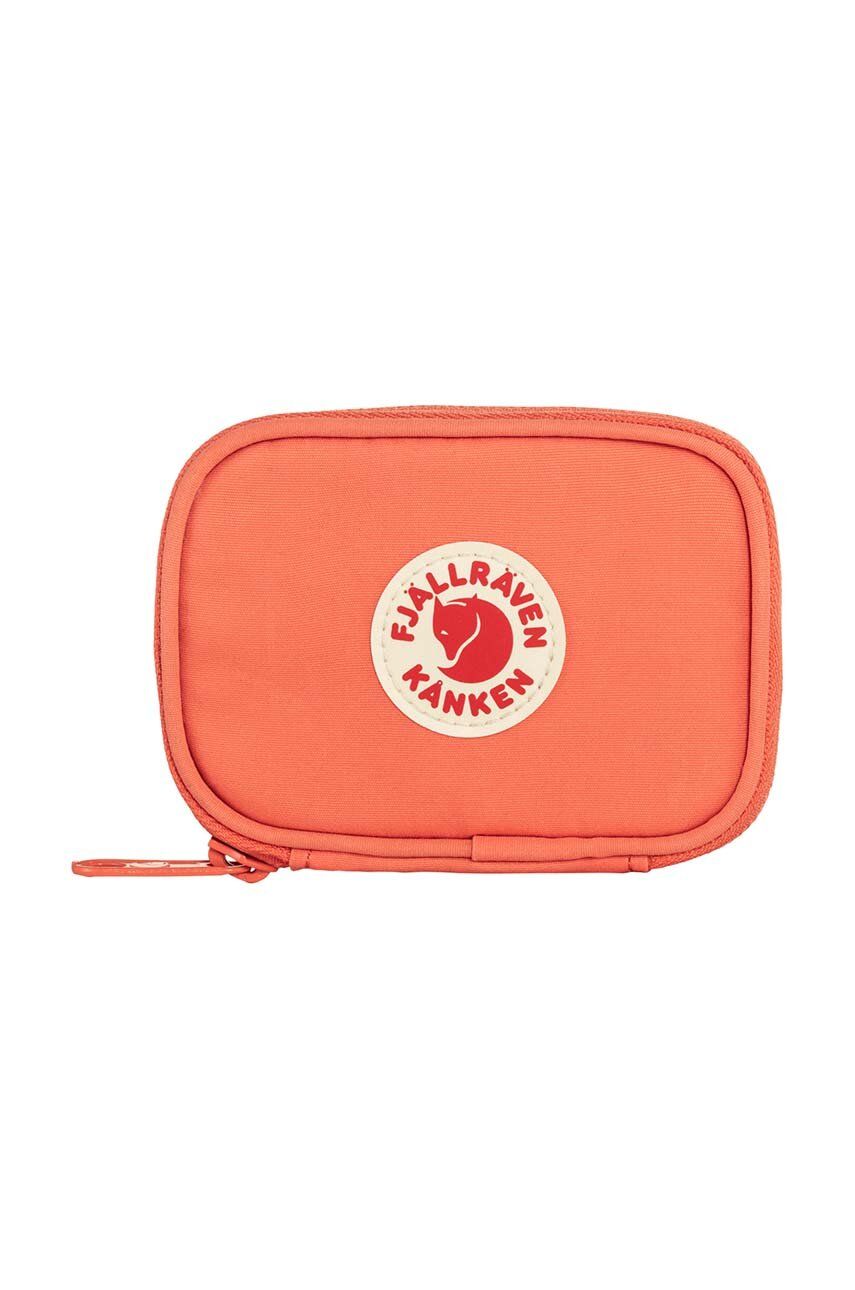 Fjallraven portofel Kanken Card Wallet culoarea negru, F23780 Fjallraven portofel Kanken Card Wallet culoarea negru, F23780