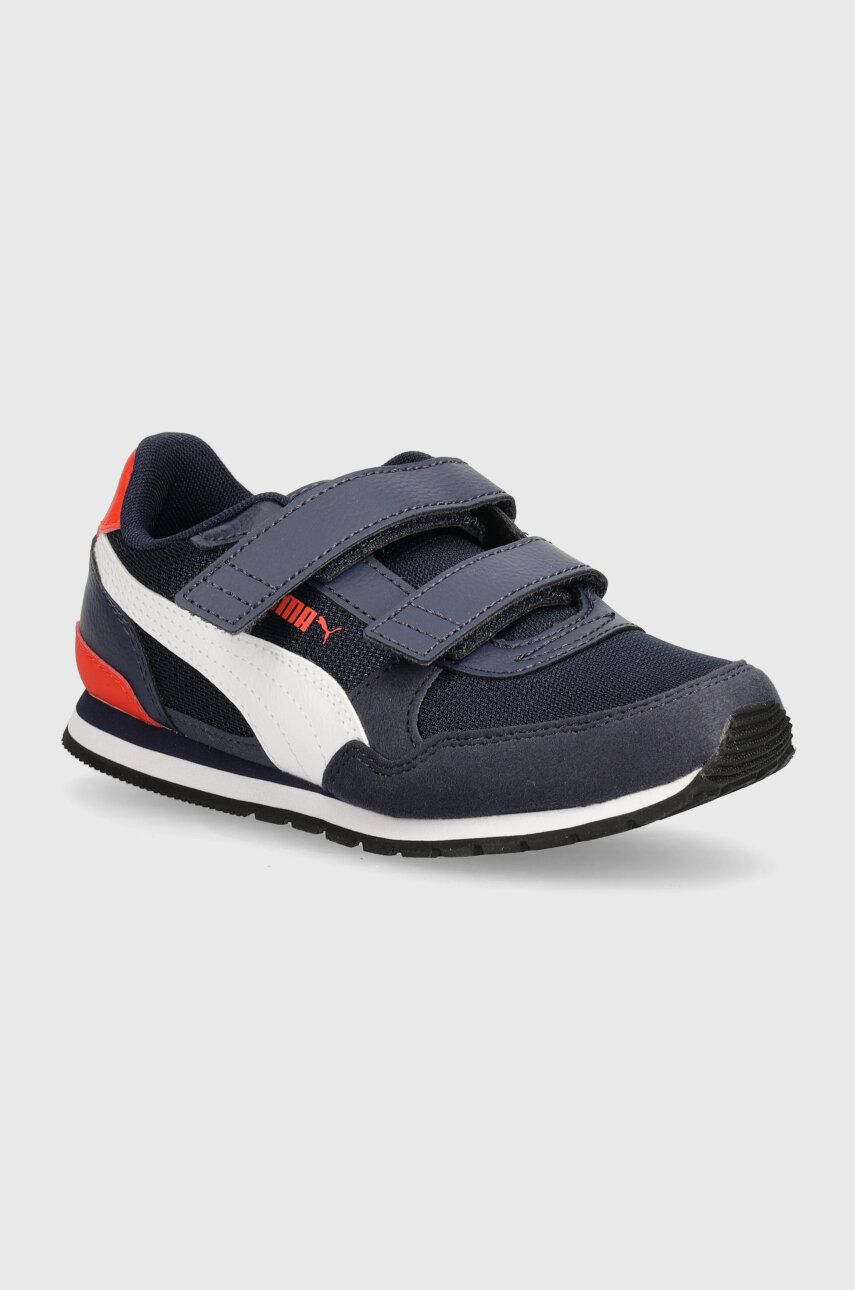 Puma sneakers pentru copii ST Runner v3 Mesh V PS culoarea albastru marin Puma sneakers pentru copii ST Runner v3 Mesh V PS culoarea albastru marin