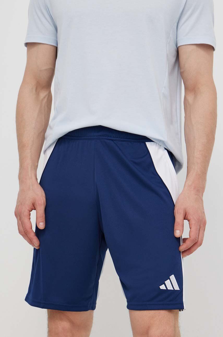 adidas Performance pantaloni scurți de antrenament Tiro24 culoarea albastru marin, IR9335 adidas Performance pantaloni scurți de antrenament Tiro24 culoarea albastru marin, IR9335