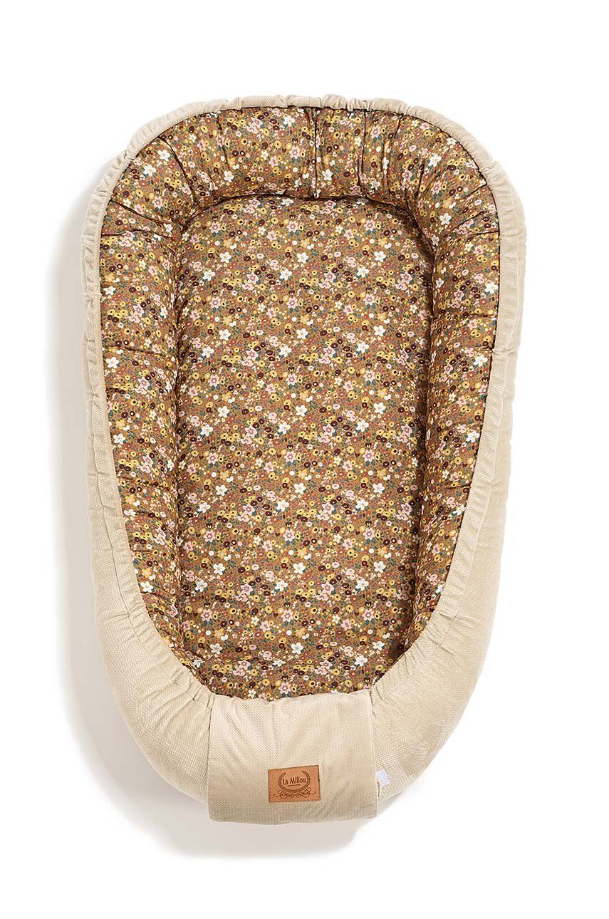 La Millou cocon pentru bebe Best Nest Velvet FLOWER STYLES La Millou cocon pentru bebe Best Nest Velvet FLOWER STYLES