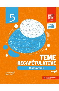 Matematica - Clasa 5 - Teme recapitulative - Anton Negrila, Maria Negrila Matematica - Clasa 5 - Teme recapitulative - Anton Negrila, Maria Negrila