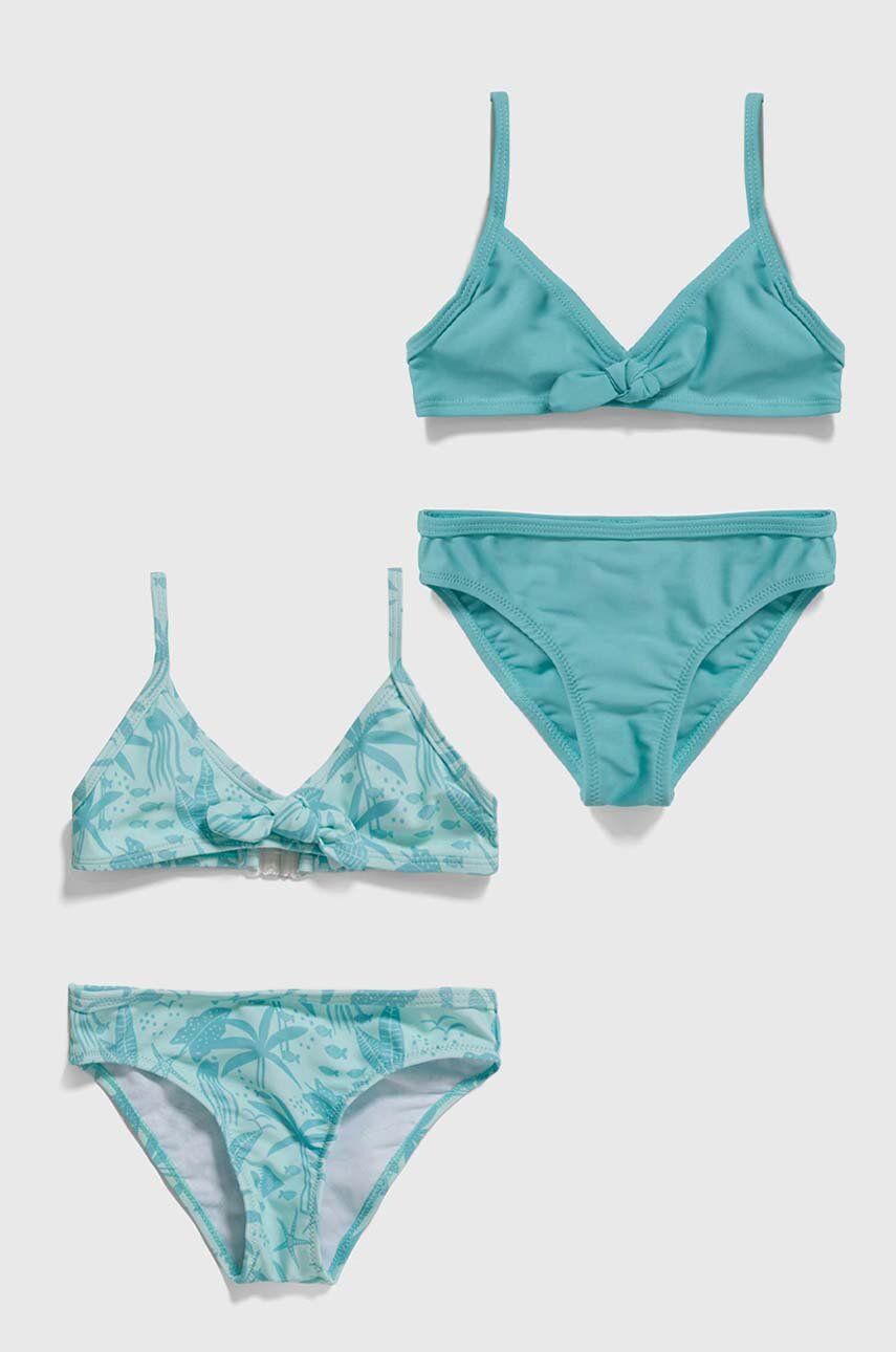 zippy costum de baie pentru copii din două piese 2-pack culoarea turcoaz zippy costum de baie pentru copii din două piese 2-pack culoarea turcoaz