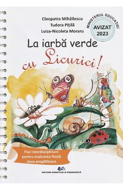 La iarba verde cu licurici! Fise interdisciplinare pentru evaluarea finala - Clasa pregatitoare - Cleopatra Mihailescu, Tudora Pitila, Luiza -Nicoleta Moraru La iarba verde cu licurici! Fise interdisciplinare pentru evaluarea finala - Clasa pregatitoare - Cleopatra Mihailescu, Tudora Pitila, Luiza -Nicoleta Moraru