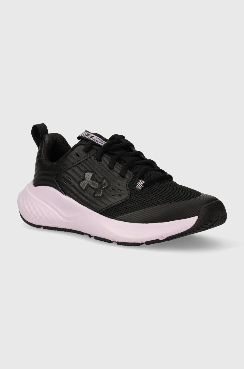 Under Armour pantofi de antrenament Charged Commit TR 4 culoarea negru Under Armour pantofi de antrenament Charged Commit TR 4 culoarea negru
