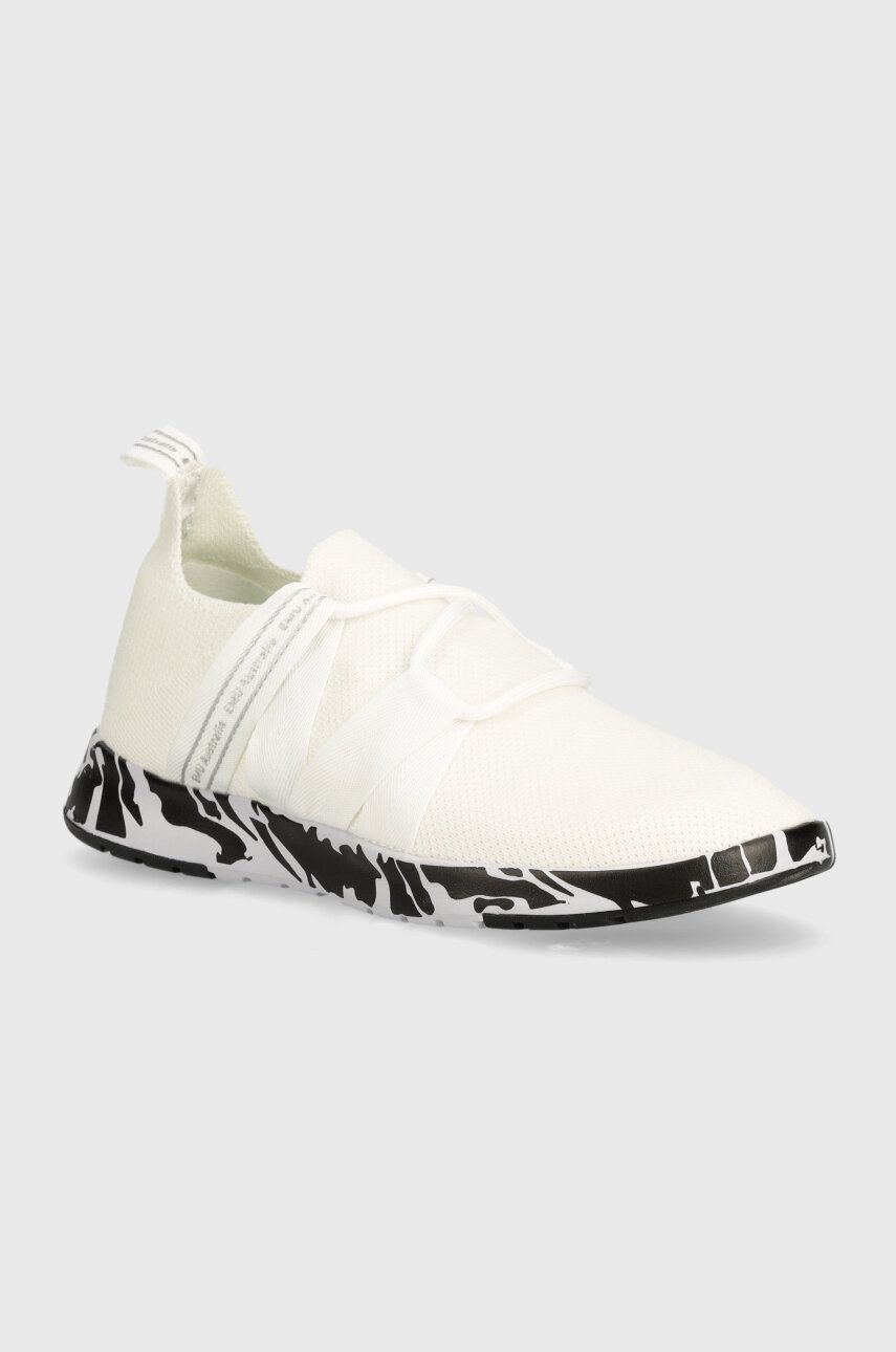 Emu Australia sneakers de lână Leura Swirl culoarea bej, W13030.WHIT Emu Australia sneakers de lână Leura Swirl culoarea bej, W13030.WHIT