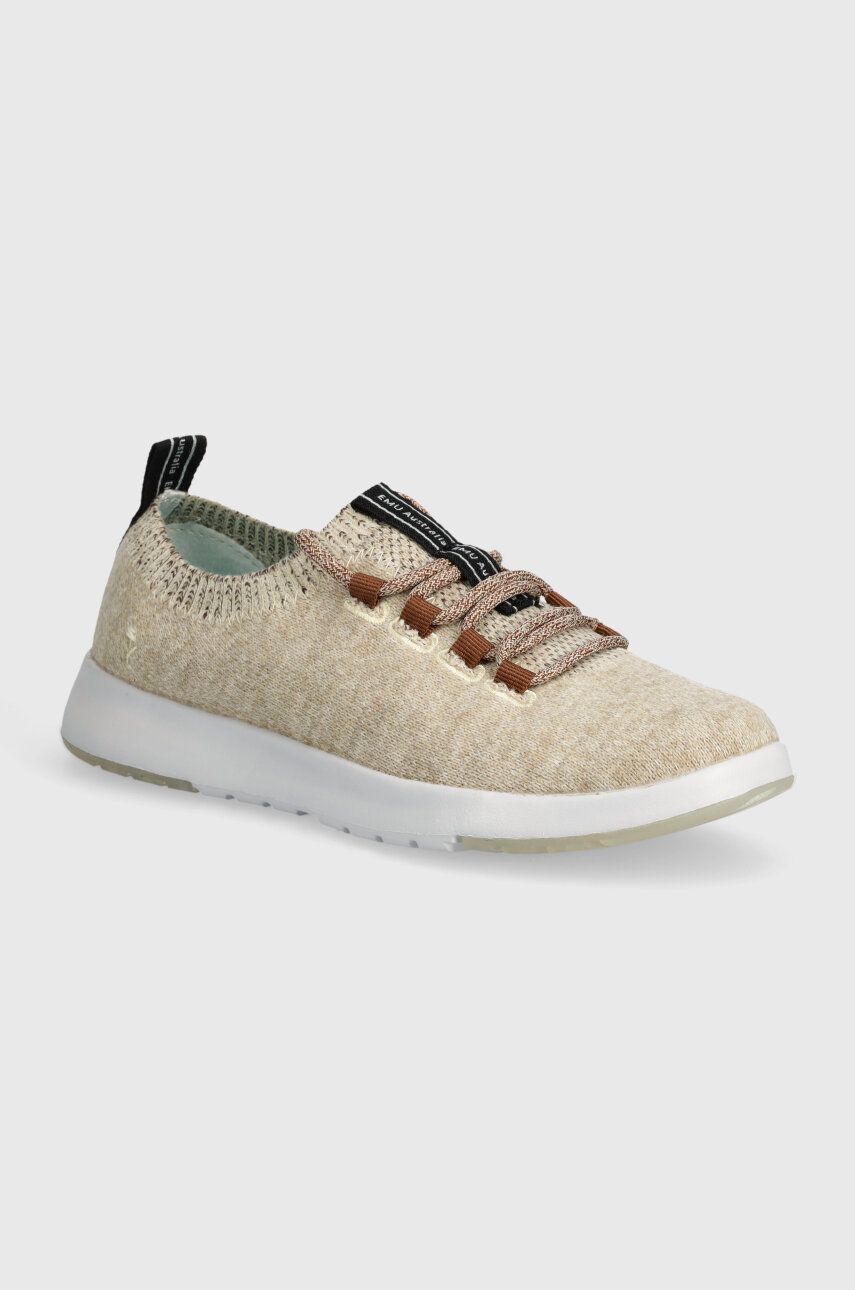 Emu Australia sneakers de lână Heidelberg culoarea bej, W13029.OTML Emu Australia sneakers de lână Heidelberg culoarea bej, W13029.OTML