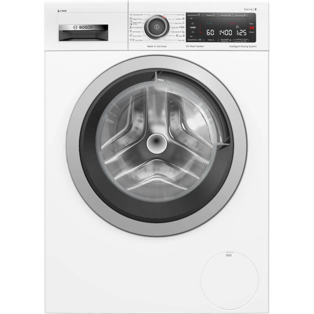 Masina de spalat rufe Bosch WAV28K01BY, 1400 RPM, 9 kg, i-DOS, EcoSilence Drive, AllergyPlus, Clasa A, Alb Masina de spalat rufe Bosch WAV28K01BY, 1400 RPM, 9 kg, i-DOS, EcoSilence Drive, AllergyPlus, Clasa A, Alb