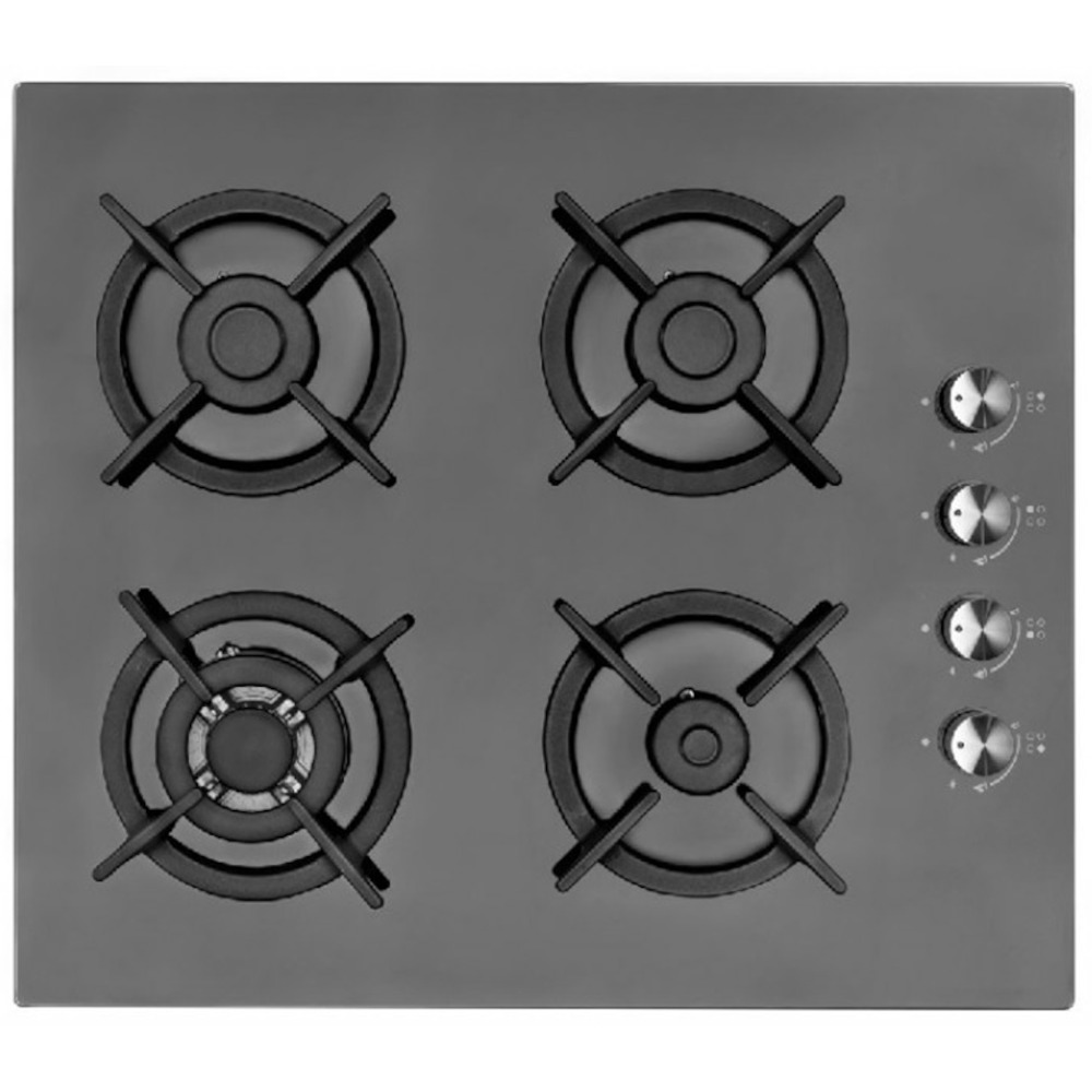 Plita Clasica Gaz Studio Casa CRY 4F Venezia, Incorporabila, 4 arzatoare gaz, Gratare fonta, Sticla neagra Plita Clasica Gaz Studio Casa CRY 4F Venezia, Incorporabila, 4 arzatoare gaz, Gratare fonta, Sticla neagra