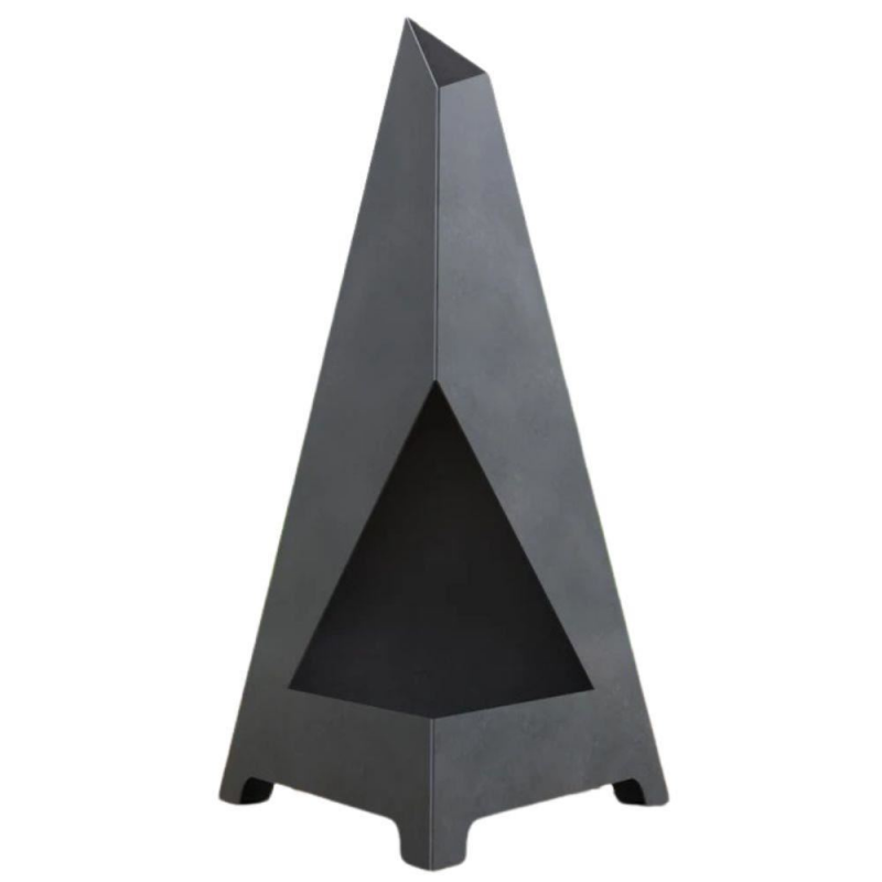 Incalzitor de terasa/gradina, Triangular Pyramid KRO-1071, Otel, Negru, 1200x700x700 mm, grosime 3 mm Incalzitor de terasa/gradina, Triangular Pyramid KRO-1071, Otel, Negru, 1200x700x700 mm, grosime 3 mm