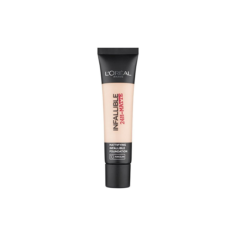 Fond de ten Loreal Infallible 24h Mattifying, Nuanta 10 Porcelain Fond de ten Loreal Infallible 24h Mattifying, Nuanta 10 Porcelain