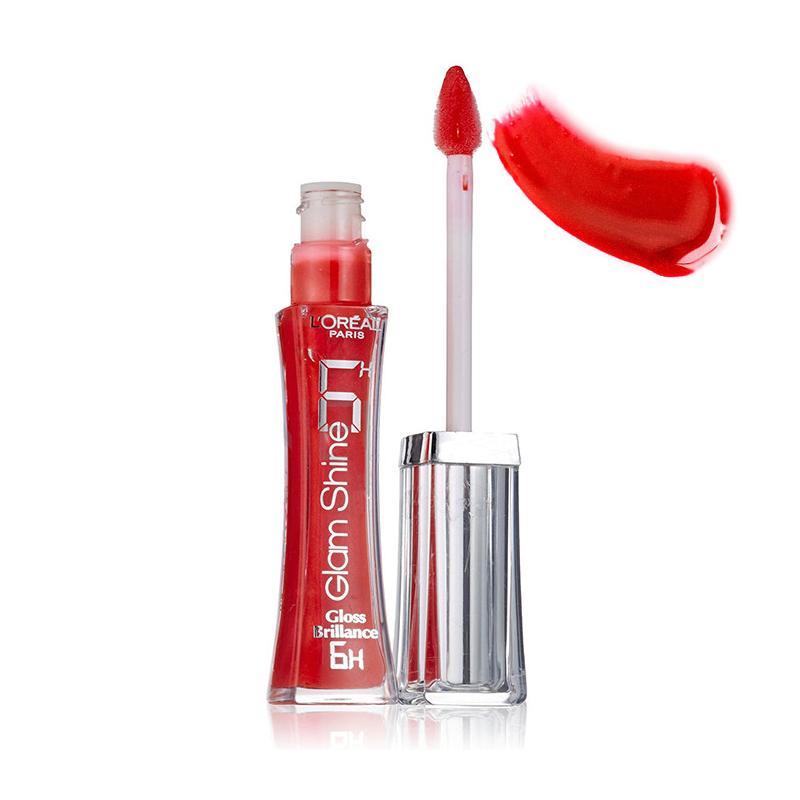 Luciu de buze / gloss buze Loreal Glam Shine, Nuanta 505 Absolutely Red Luciu de buze / gloss buze Loreal Glam Shine, Nuanta 505 Absolutely Red