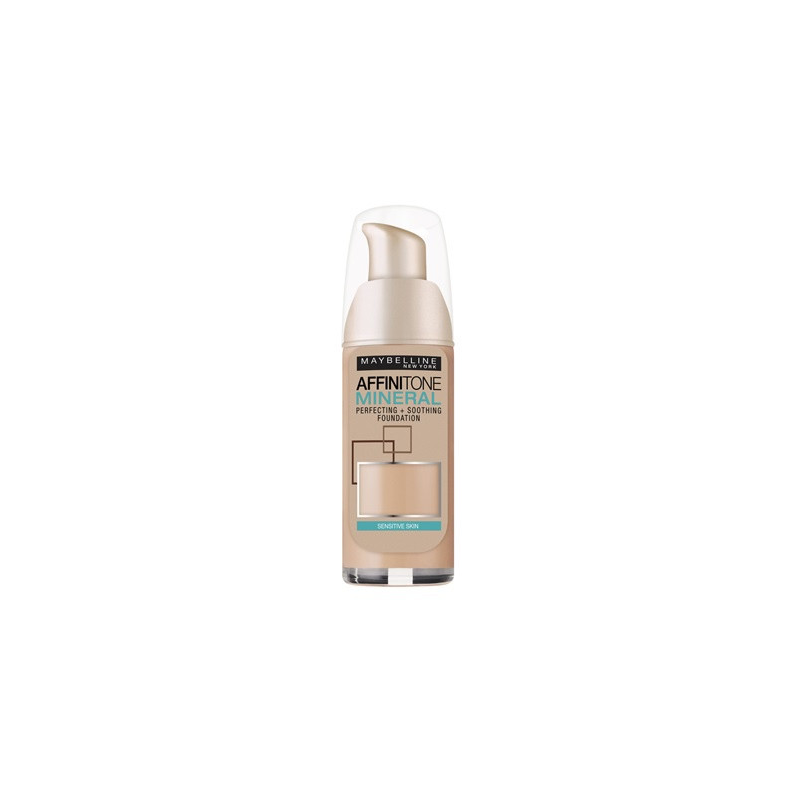 Fond de ten Maybelline Affinitone Mineral Sensitive Skin Nuanta 20 Cameo Fond de ten Maybelline Affinitone Mineral Sensitive Skin Nuanta 20 Cameo