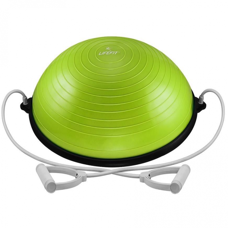 Minge echilibru, Bosu Ball, diametru 58cm, verde, aerobic, gimnastica, fitness Minge echilibru, Bosu Ball, diametru 58cm, verde, aerobic, gimnastica, fitness