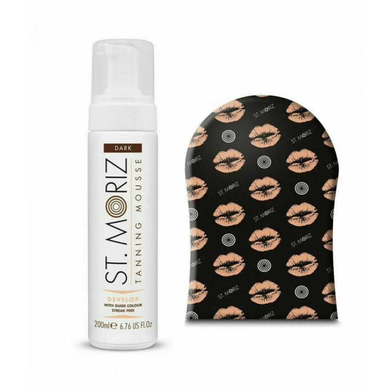 Set bronzare profesionala: Spuma Autobronzanta Dark + Manusa Aplicare St Moriz Set bronzare profesionala: Spuma Autobronzanta Dark + Manusa Aplicare St Moriz