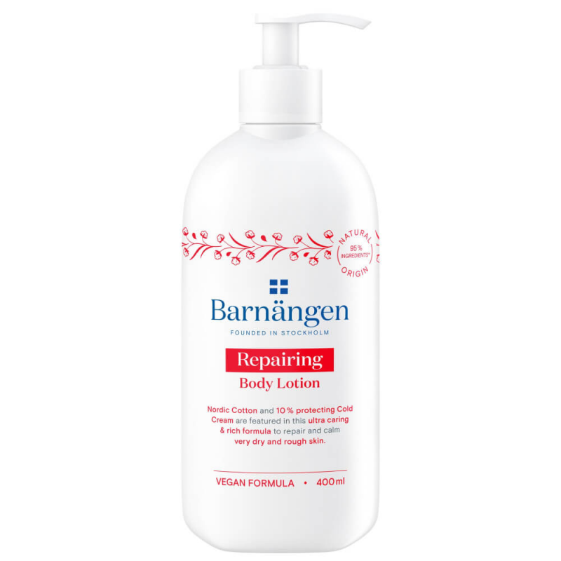 Lotiune Corp BARNANGEN Repairing 400 ml, Piele Uscata si Aspra, Vegan Lotiune Corp BARNANGEN Repairing 400 ml, Piele Uscata si Aspra, Vegan