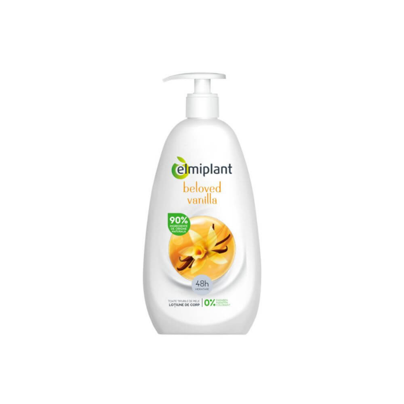 Lotiune de Corp Elmiplant Beloved Vanilla, 400 ml, Parfum Vanilie Lotiune de Corp Elmiplant Beloved Vanilla, 400 ml, Parfum Vanilie