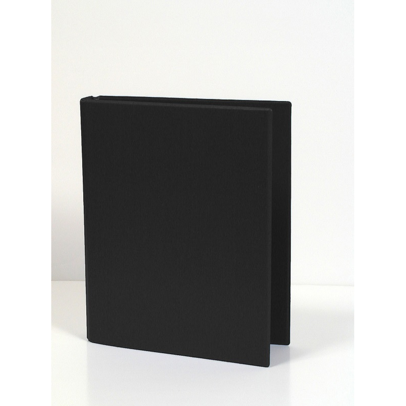 Caiet Mecanic 2 Inele - D25mm, Coperti Carton Plastifiat Pvc, A5, Aurora - Negru Caiet Mecanic 2 Inele - D25mm, Coperti Carton Plastifiat Pvc, A5, Aurora - Negru