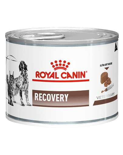 ROYAL CANIN Vet Dog/Cat Recovery 195 g hrana umeda dietetica pentru caini/pisici dupa interventii chirurgicale, in perioada de convalescenta ROYAL CANIN Vet Dog/Cat Recovery 195 g hrana umeda dietetica pentru caini/pisici dupa interventii chirurgicale, in perioada de convalescenta