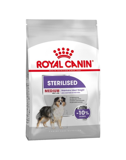 Royal Canin Medium Sterilised Adult hrana uscata caine sterilizat, 3 kg Royal Canin Medium Sterilised Adult hrana uscata caine sterilizat, 3 kg