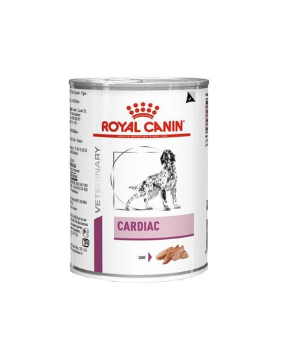 ROYAL CANIN Cardiac Canine 410 gr hrana umeda dietetica pentru caini adulti cu insuficienta cardiaca ROYAL CANIN Cardiac Canine 410 gr hrana umeda dietetica pentru caini adulti cu insuficienta cardiaca