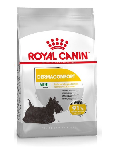 Royal Canin Mini Dermacomfort hrana uscata caine pentru prevenirea iritatiilor pielii, 8 kg Royal Canin Mini Dermacomfort hrana uscata caine pentru prevenirea iritatiilor pielii, 8 kg