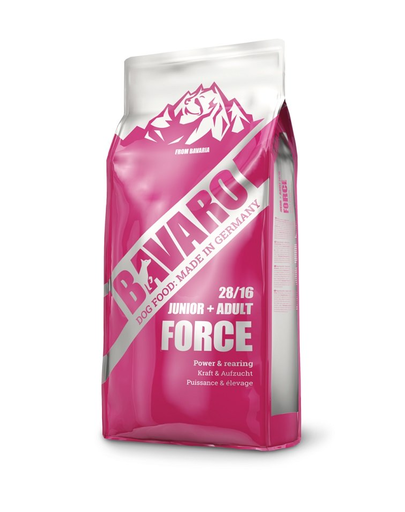 JOSERA Bavaro Force Junior Adult 28/16 hrana uscata caini juniori de la 2 luni si pentru caini adulti cu activitate fizica ridicata 18 kg JOSERA Bavaro Force Junior Adult 28/16 hrana uscata caini juniori de la 2 luni si pentru caini adulti cu activitate fizica ridicata 18 kg