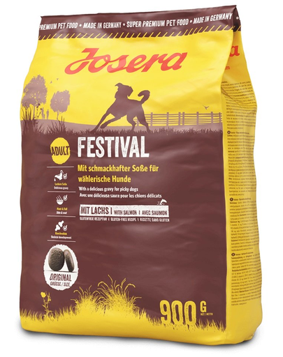 JOSERA Dog Festival hrana uscata pentru caini pretentiosi 5 x 900 g JOSERA Dog Festival hrana uscata pentru caini pretentiosi 5 x 900 g