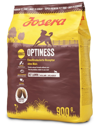 JOSERA Dog Optiness hrana uscata pentru caini sensibili, cu miel 5 x 900g JOSERA Dog Optiness hrana uscata pentru caini sensibili, cu miel 5 x 900g