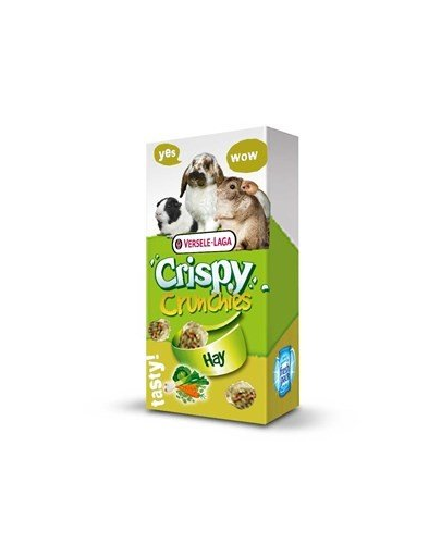 VERSELE-LAGA Crispy Crunchies Hay Recompense pentru rozatoare, din fan 75 g VERSELE-LAGA Crispy Crunchies Hay Recompense pentru rozatoare, din fan 75 g