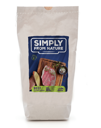 SIMPLY FROM NATURE Hrana uscata pentru caini, coapta in cuptor, cu vita 1,2 kg SIMPLY FROM NATURE Hrana uscata pentru caini, coapta in cuptor, cu vita 1,2 kg