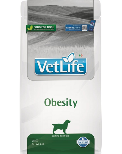 FARMINA Vet Life Obesity Hrana uscata pentru caini supraponderali 2 kg FARMINA Vet Life Obesity Hrana uscata pentru caini supraponderali 2 kg